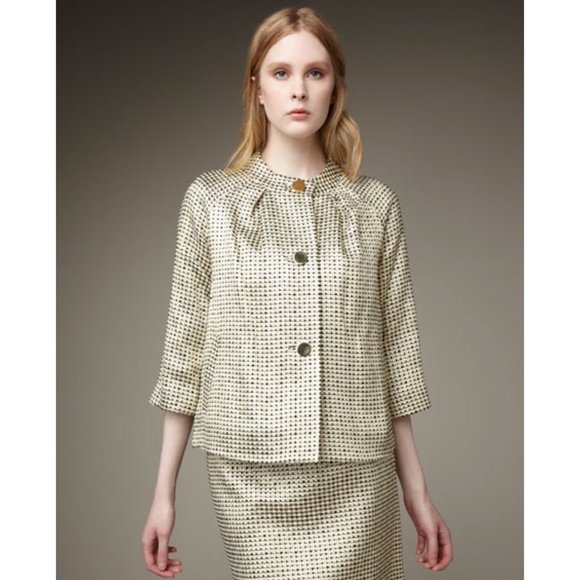 kate spade Jackets & Blazers - Kate Spade New York Devon Jacket Black Gold Size M